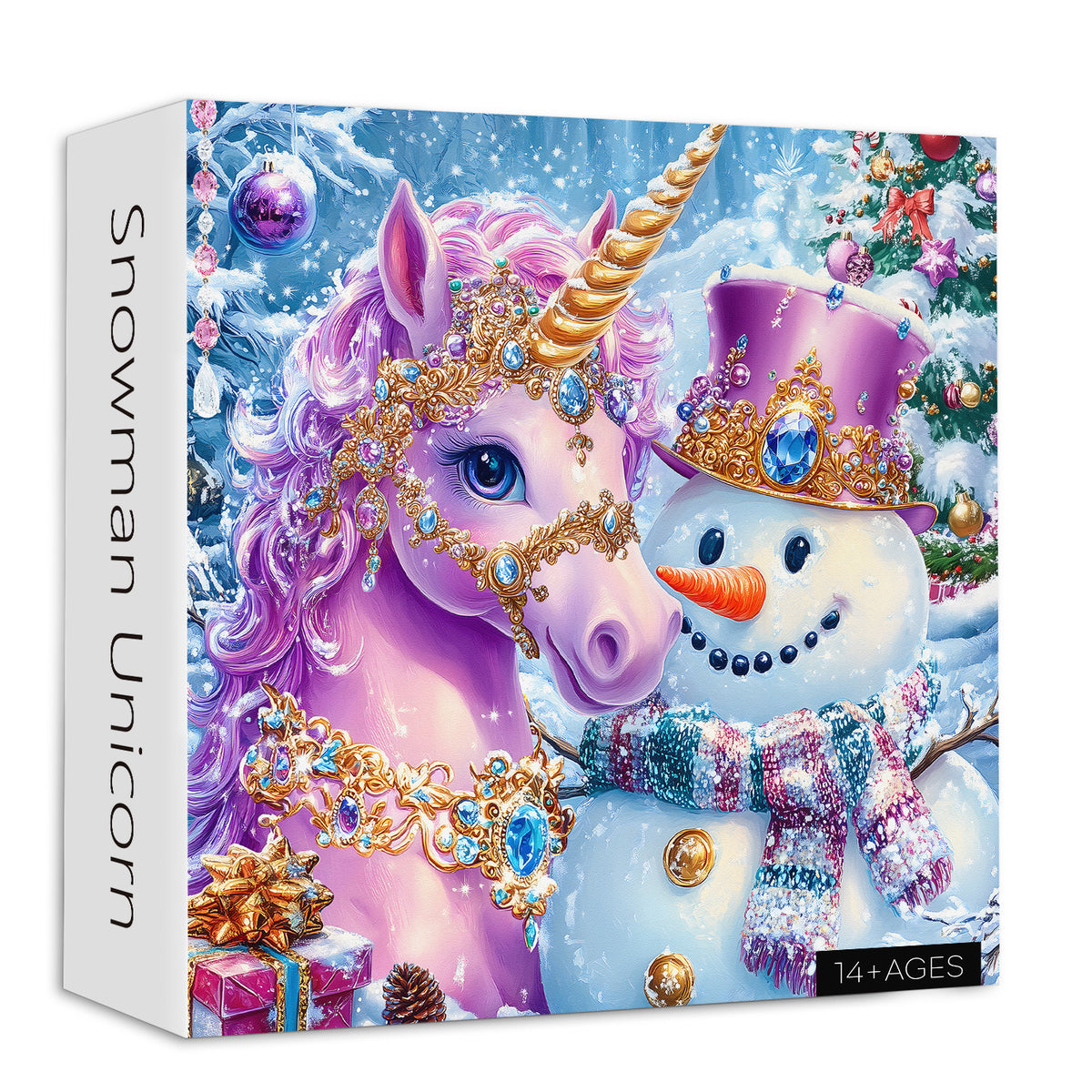 Snowman Unicorn Jigsaw Puzzles 1000 Pieces