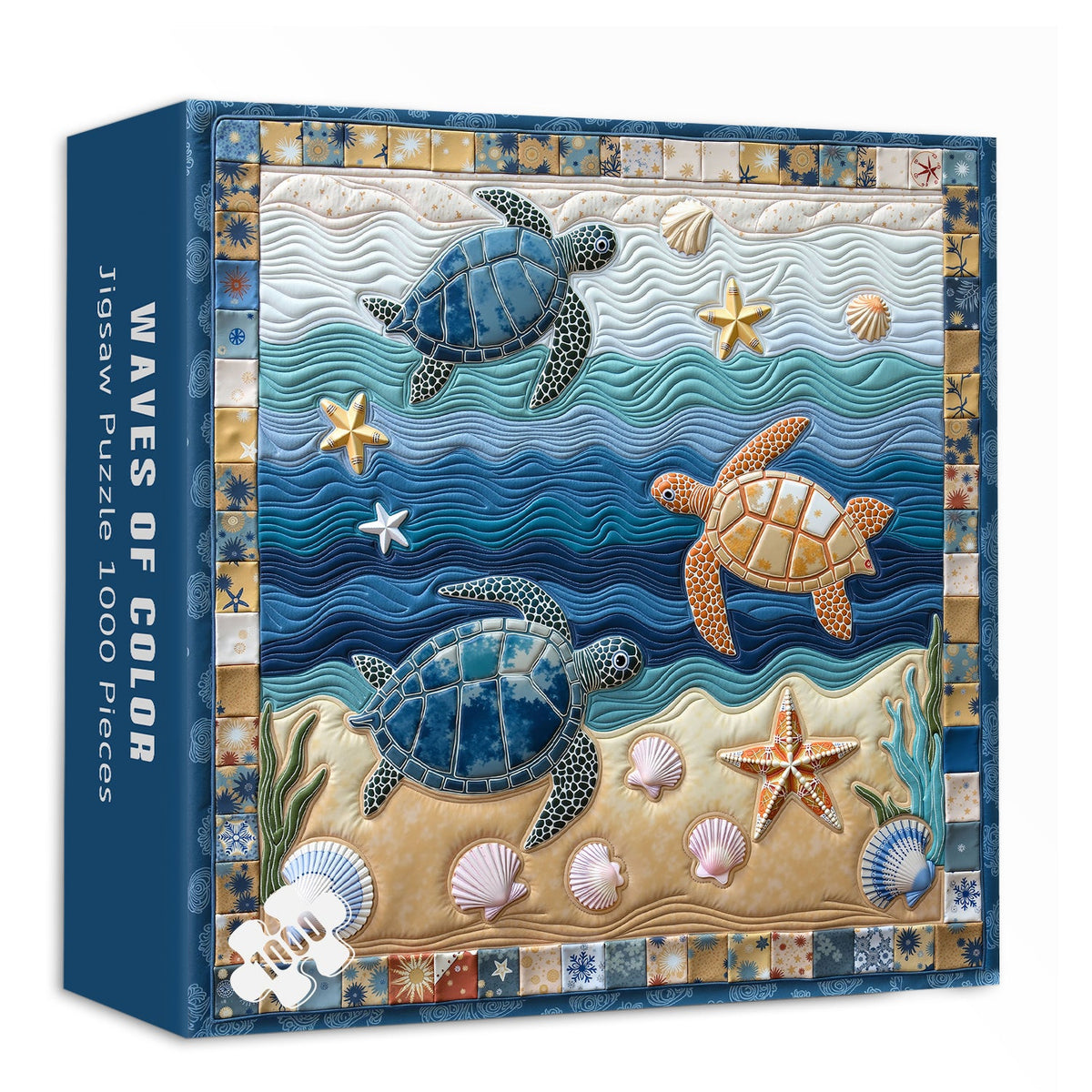 Wavesof Color Jigsaw Puzzle 1000 Piece