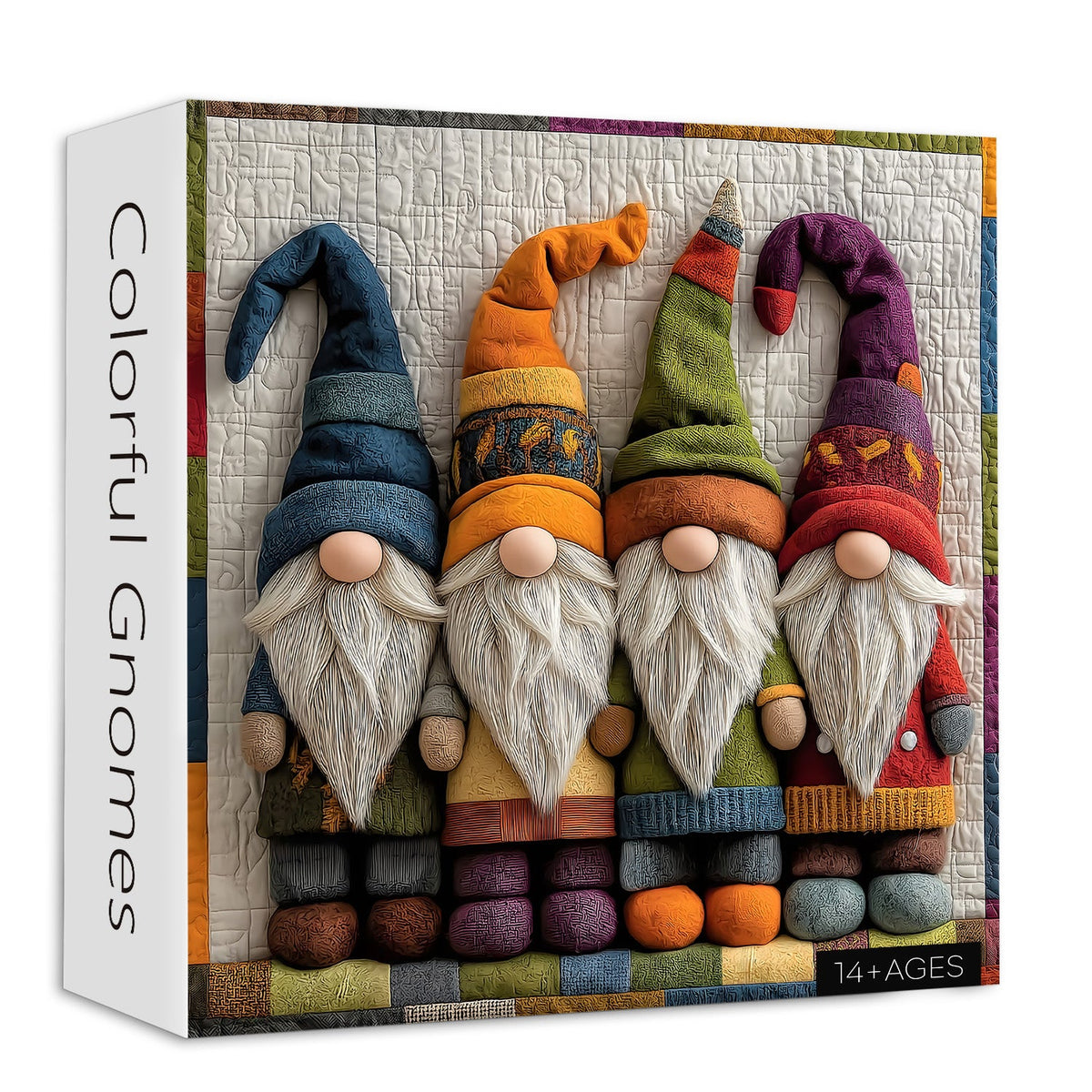 Colorful Gnomes Jigsaw Puzzles 1000 Pieces