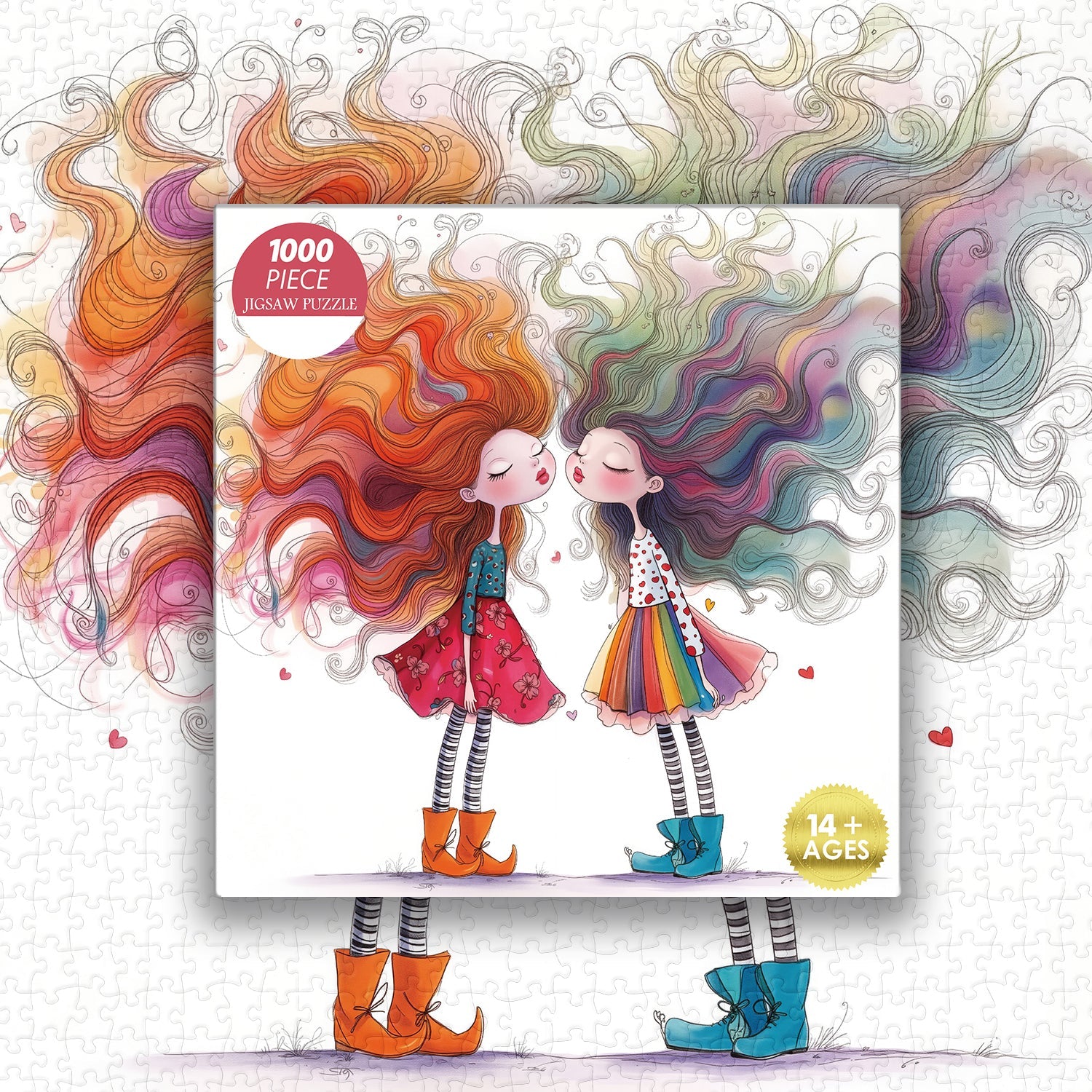Dreaming Girls Jigsaw Puzzle 1000 Pieces