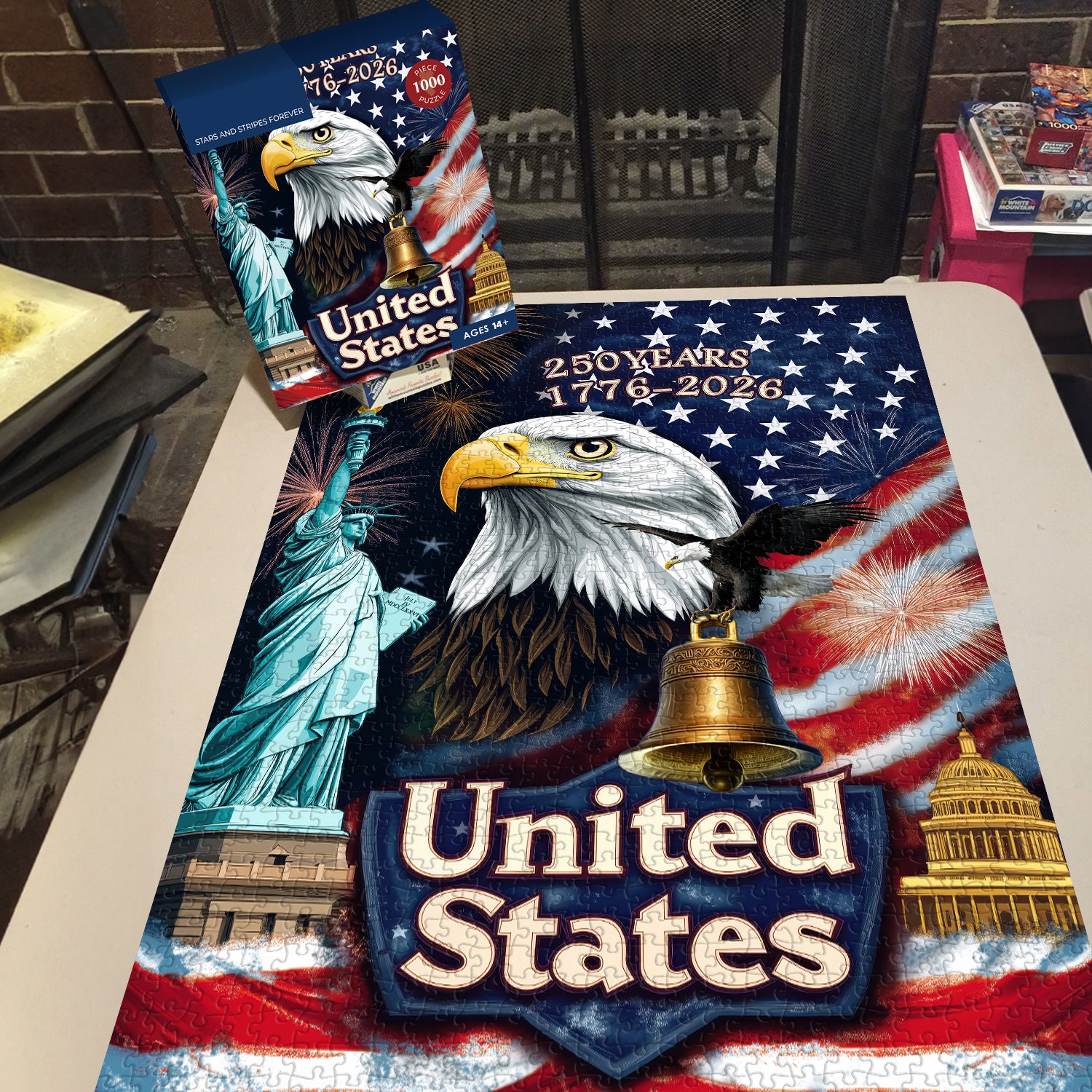 Stars and Stripes Forever Jigsaw Puzzle 1000 Pieces