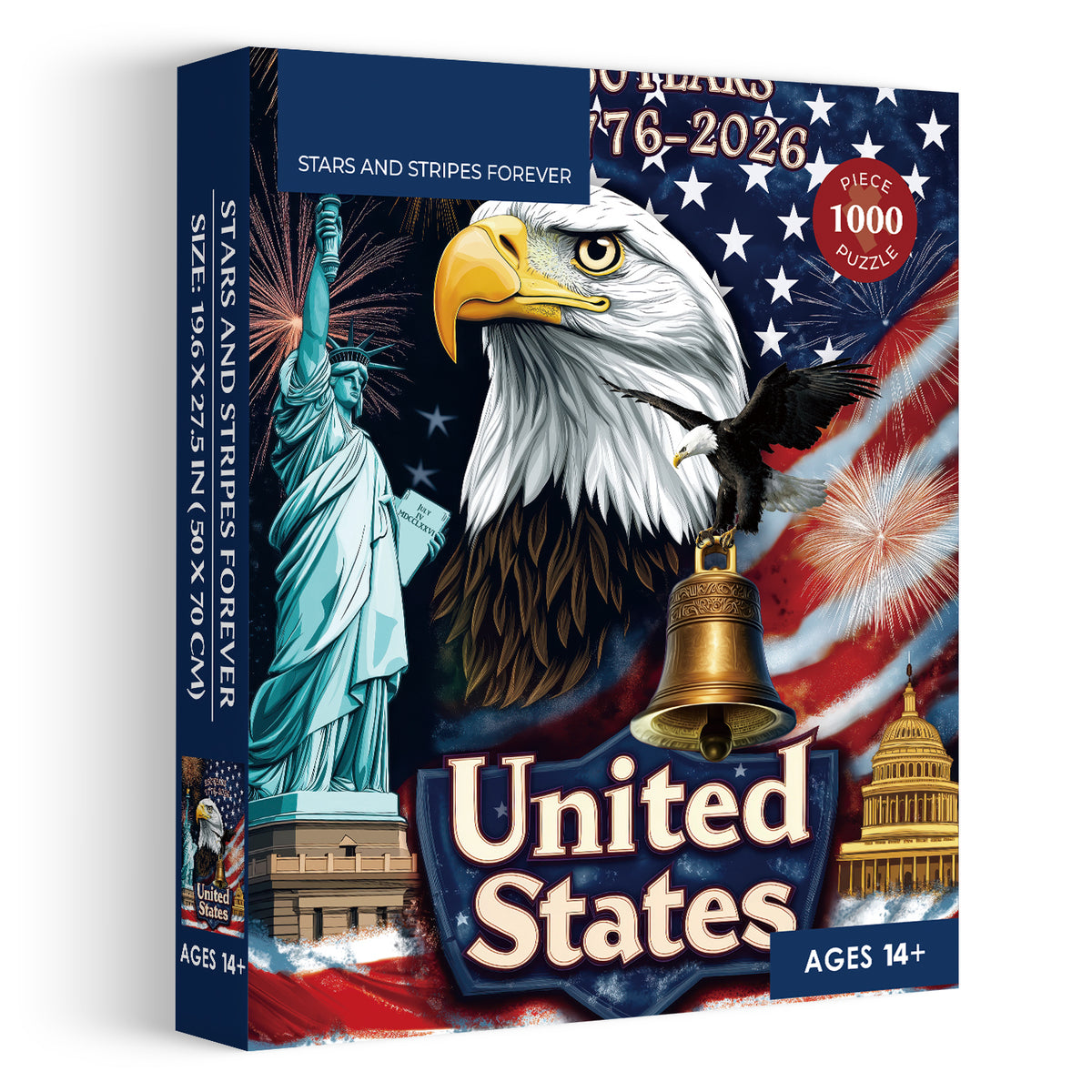 Stars and Stripes Forever Jigsaw Puzzle 1000 Pieces