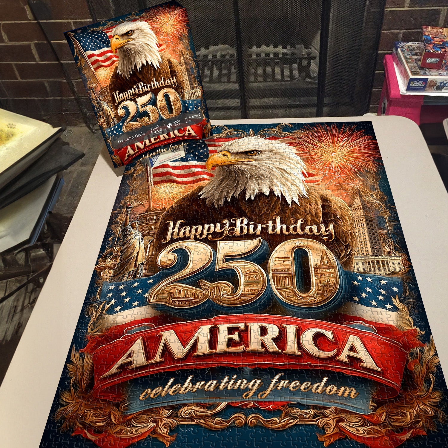Freedom Eagle Jigsaw Puzzle 1000 Pieces
