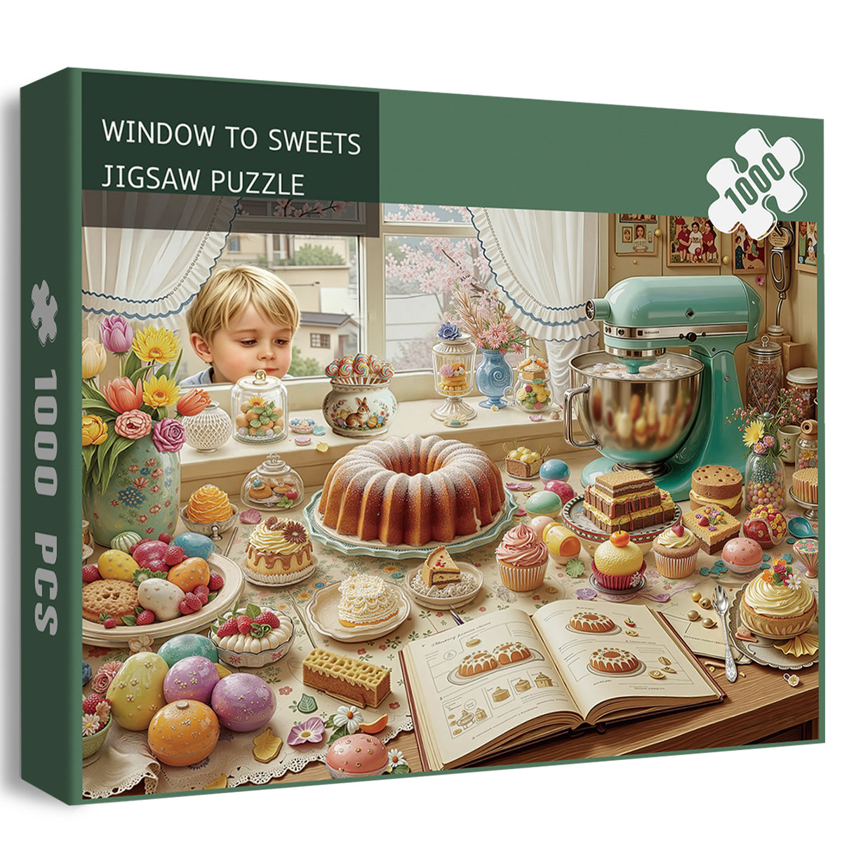 Window to Sweets Jigsaw Puzzle 1000 Pieces