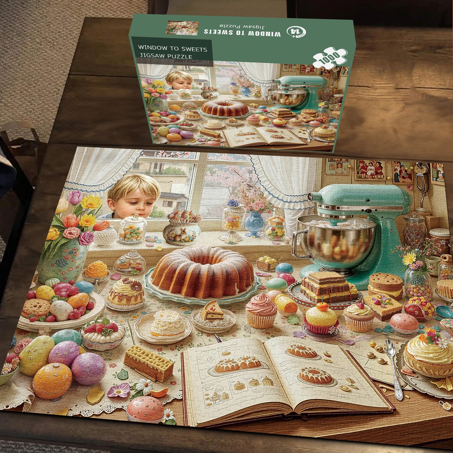 Window to Sweets Jigsaw Puzzle 1000 Pieces