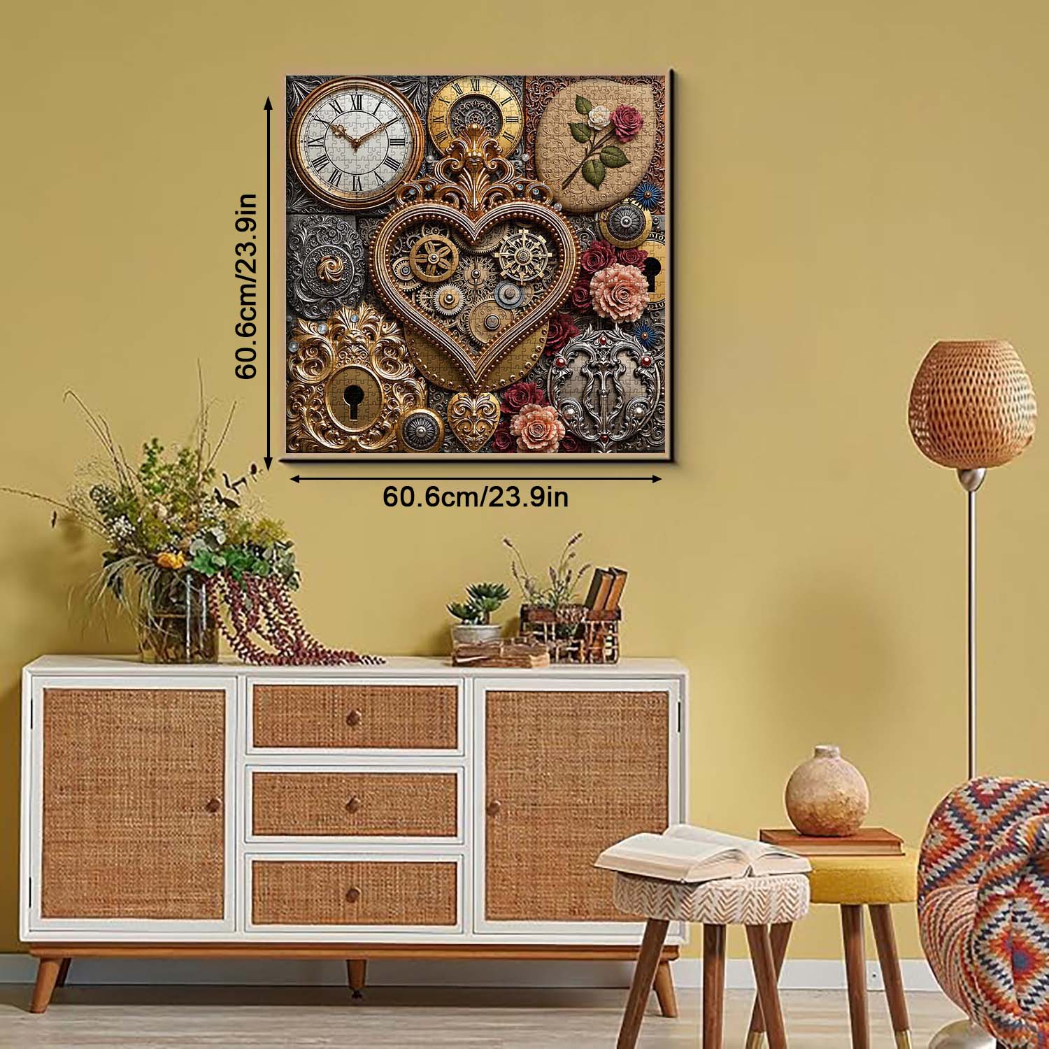 Clockwork Heart Jigsaw Puzzle 1000 Piece