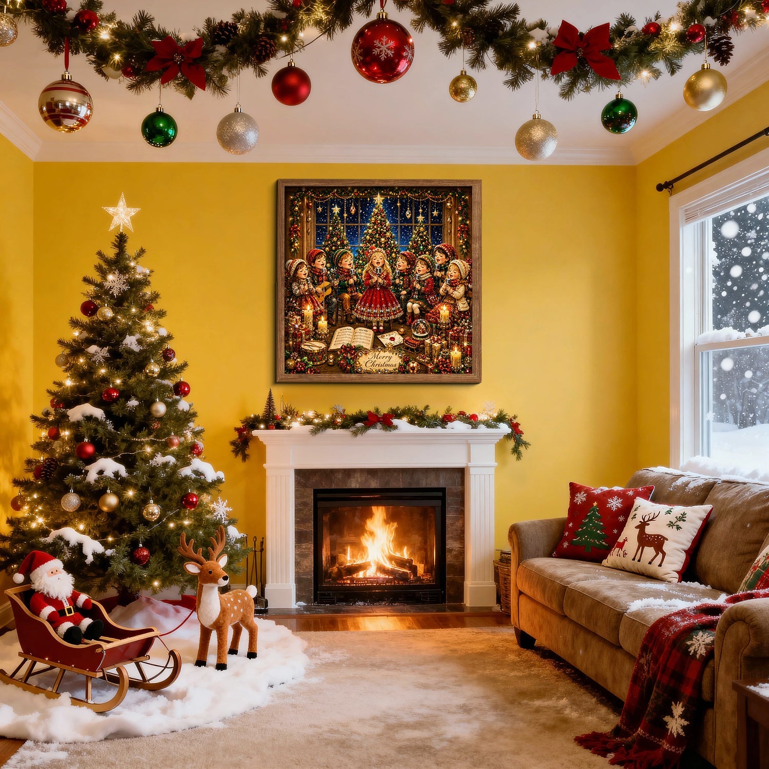 Children's Christmas Carols Jigsaw Puzzle 1000 Pieces