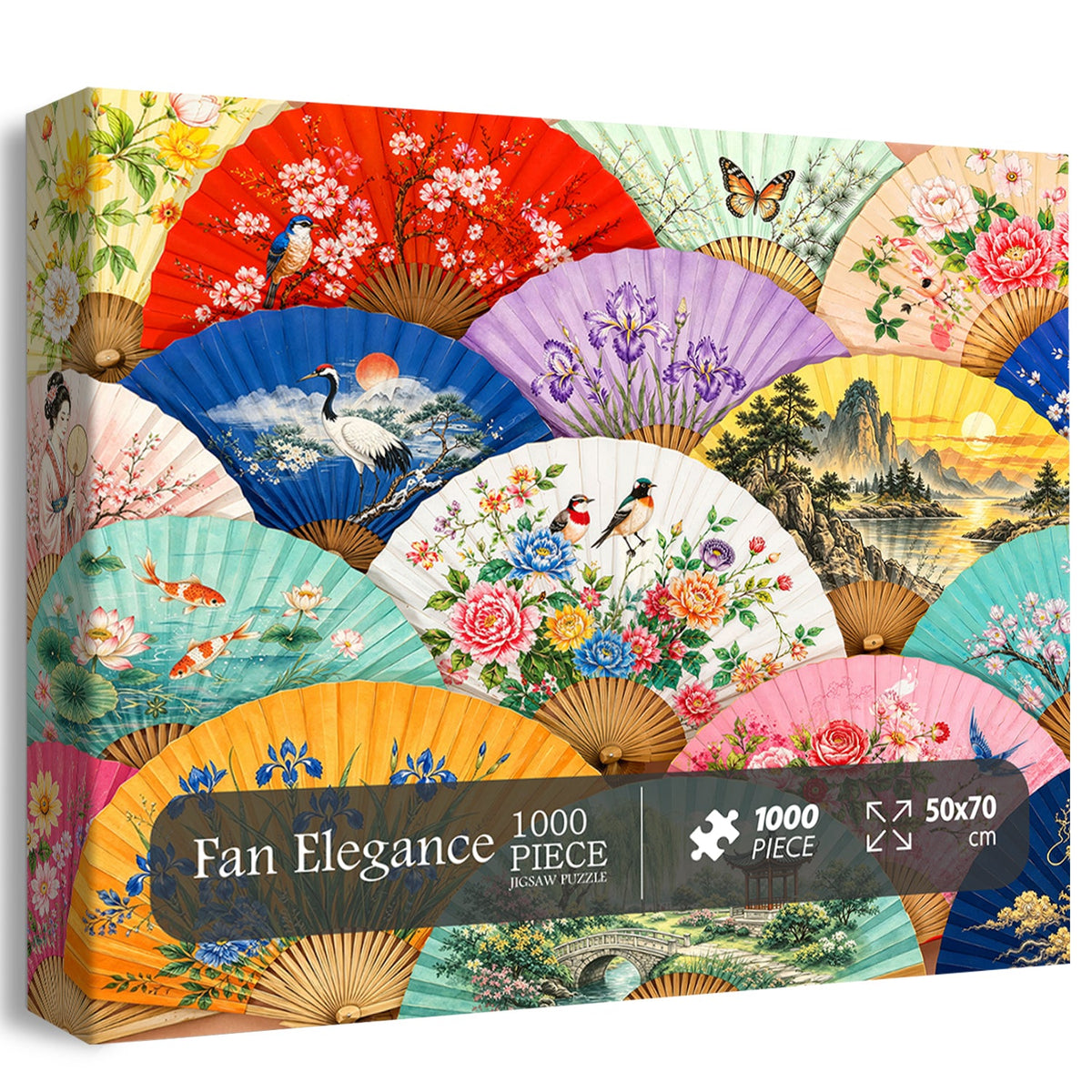 Fan Elegance Jigsaw Puzzle 1000 Piece