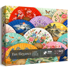 Fan Elegance Jigsaw Puzzle 1000 Piece
