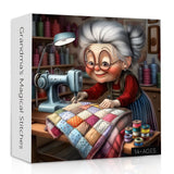 Grandma’s Magical Stitches Jigsaw Puzzle 1000 Pieces