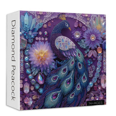Diamond Peacock Jigsaw Puzzle 1000 Pieces