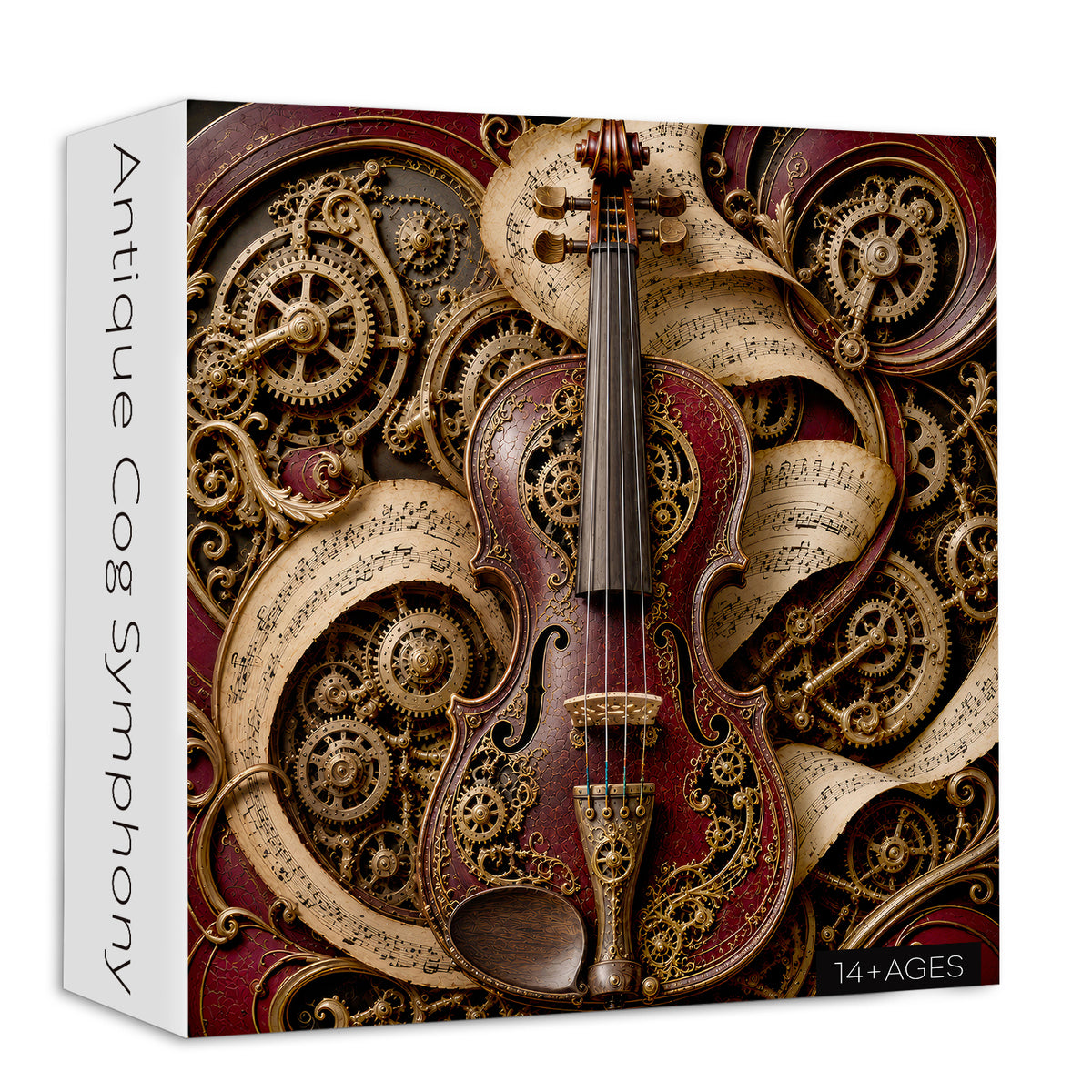 Antique Cog Symphony Jigsaw Puzzle 1000 Pieces