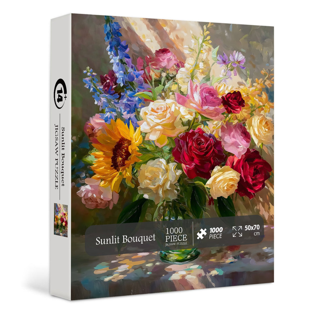 Sunlit Bouquet Jigsaw Puzzle 1000 Pieces