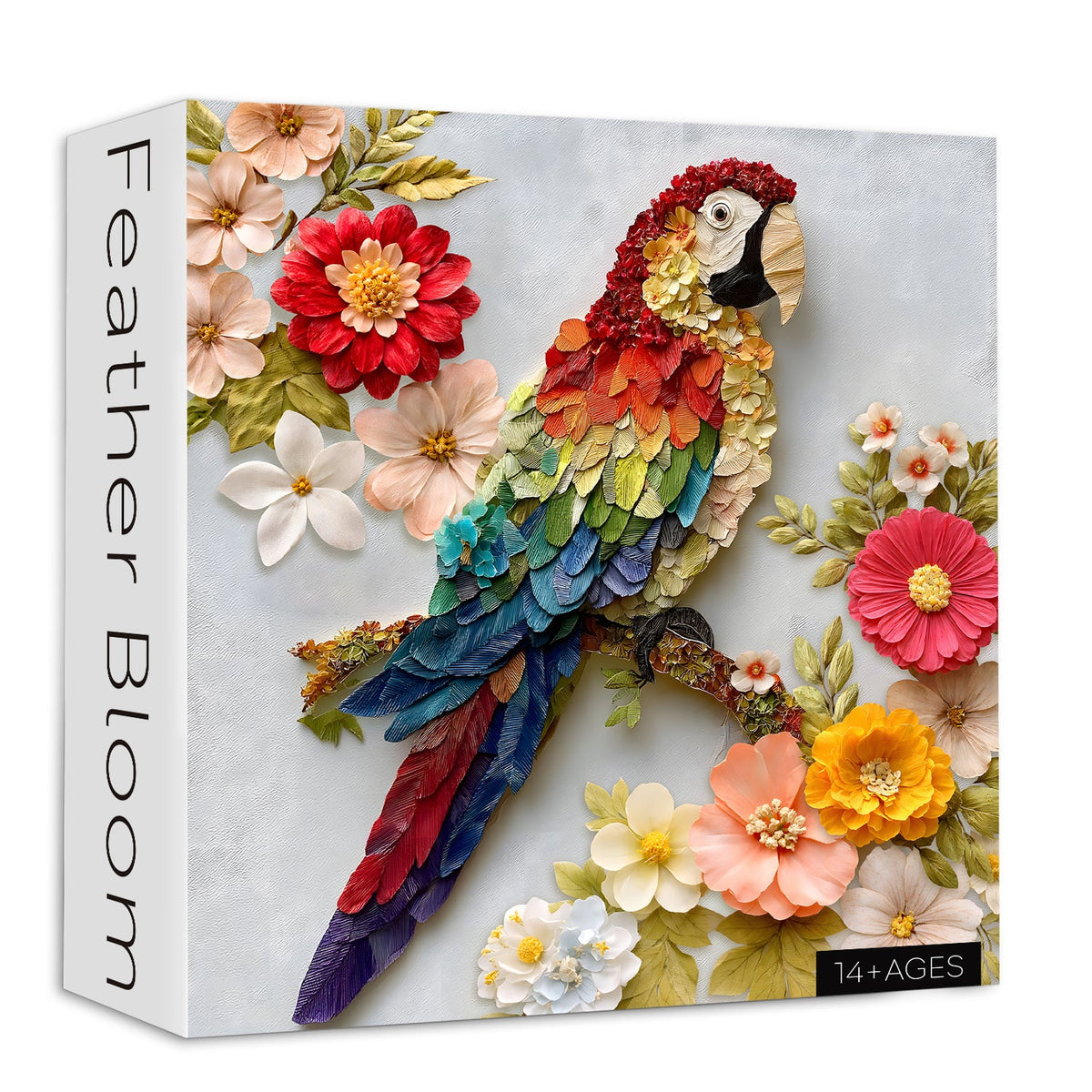 Feather Bloom Jigsaw Puzzle 1000 Pieces