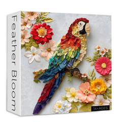 Feather Bloom Jigsaw Puzzle 1000 Pieces