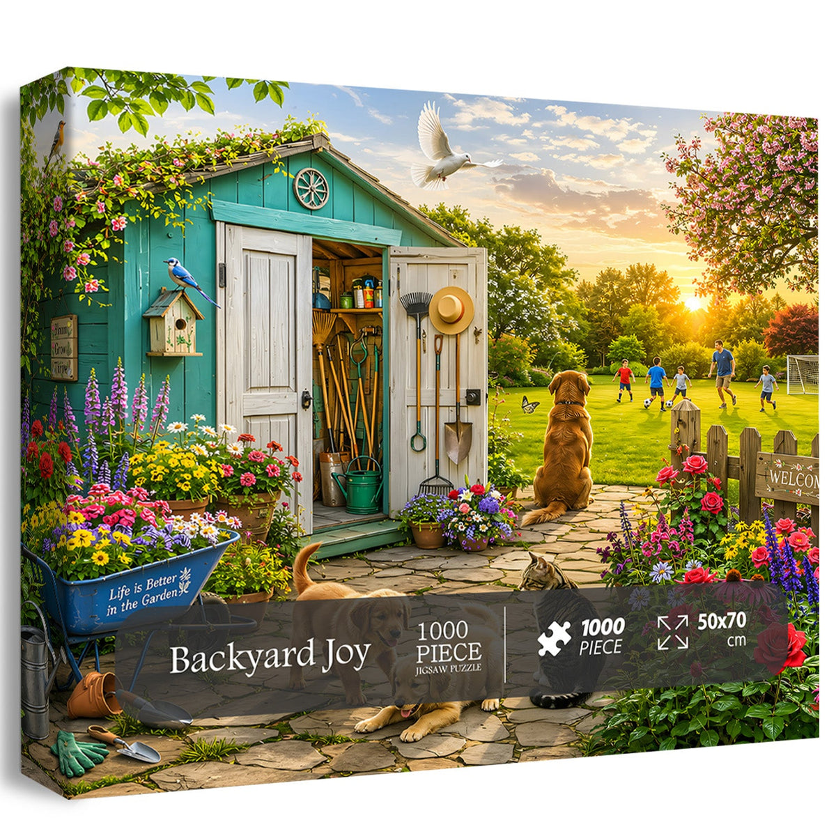 Backyard Joy Jigsaw Puzzle 1000 Piece