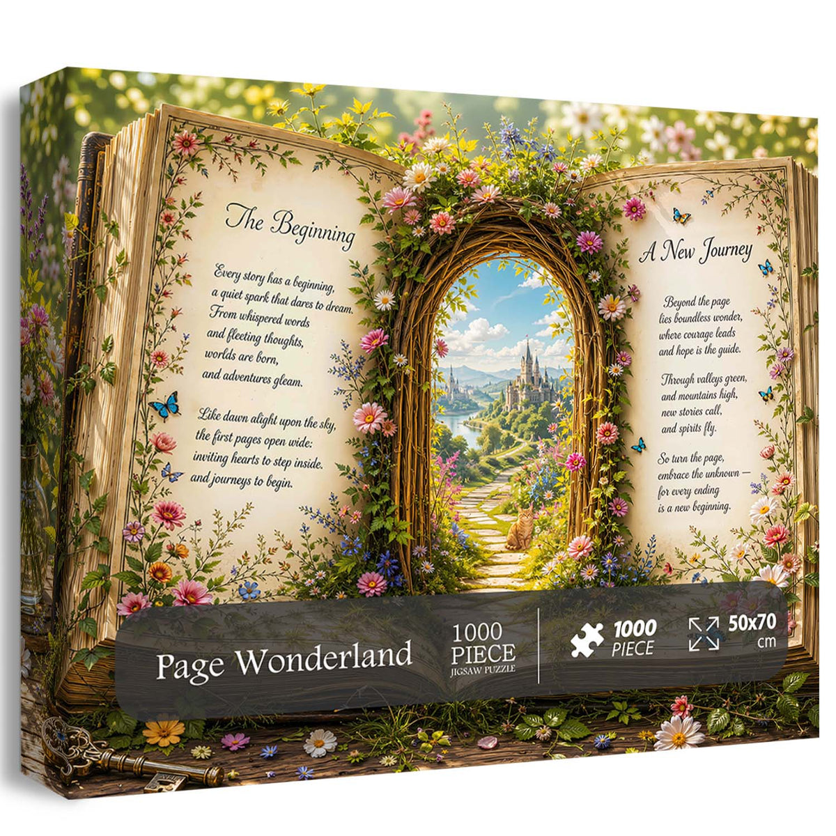 Page Wonderland Jigsaw Puzzle 1000 Piece