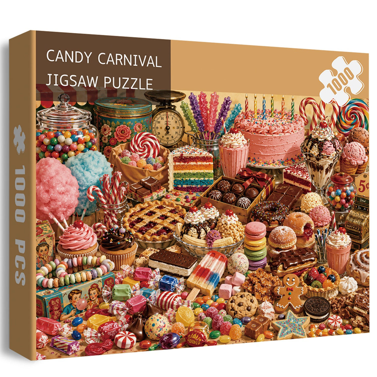 Candy Carnival Jigsaw Puzzle 1000 Pieces