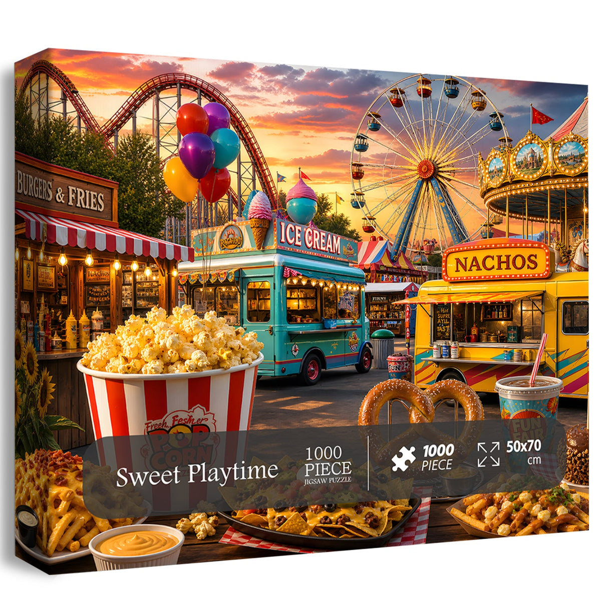 Sweet Playtime Jigsaw Puzzle 1000 Piece