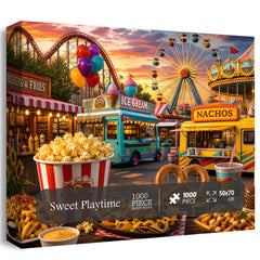 Sweet Playtime Jigsaw Puzzle 1000 Piece