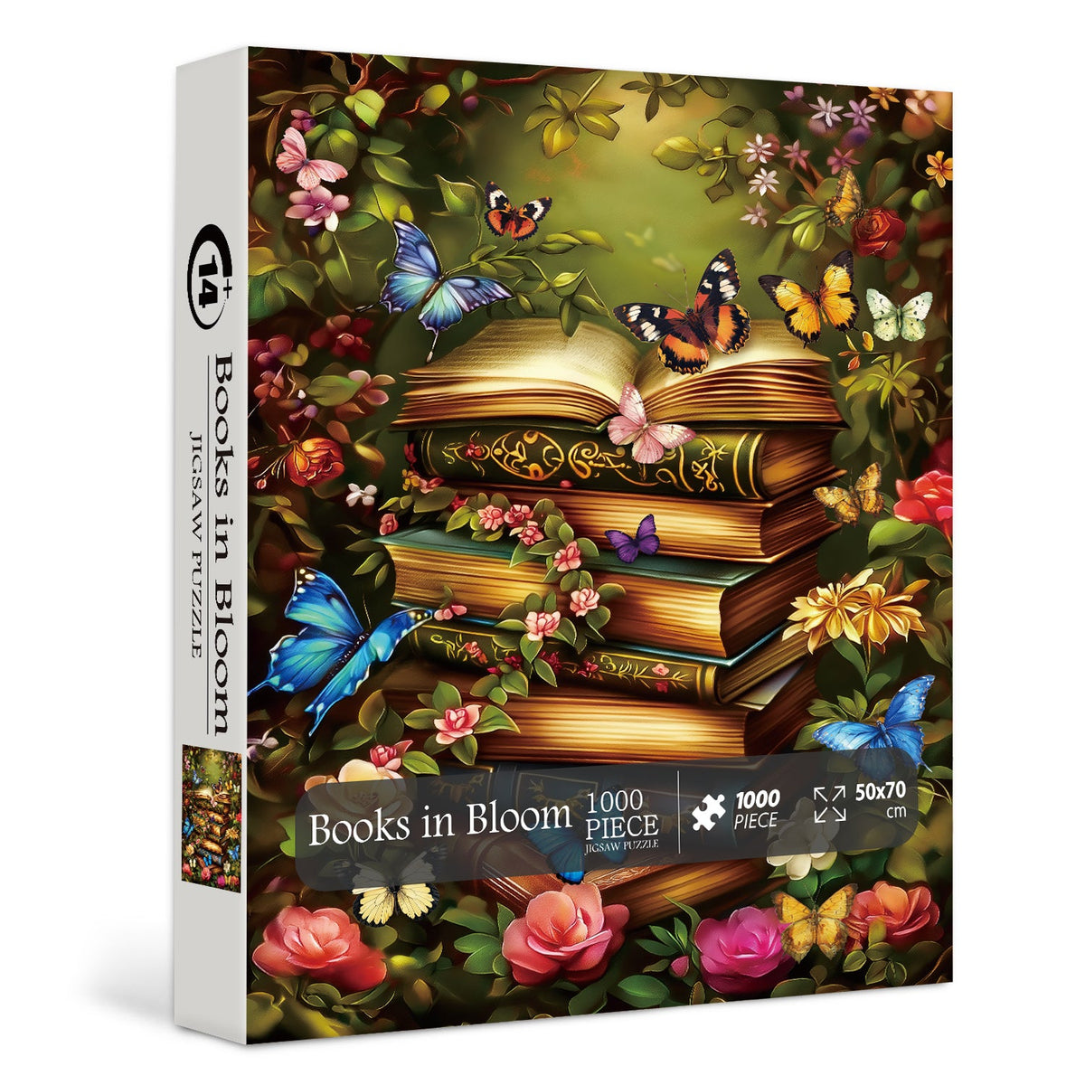 Books in Bloom Jigsaw Puzzles 1000 Pieces