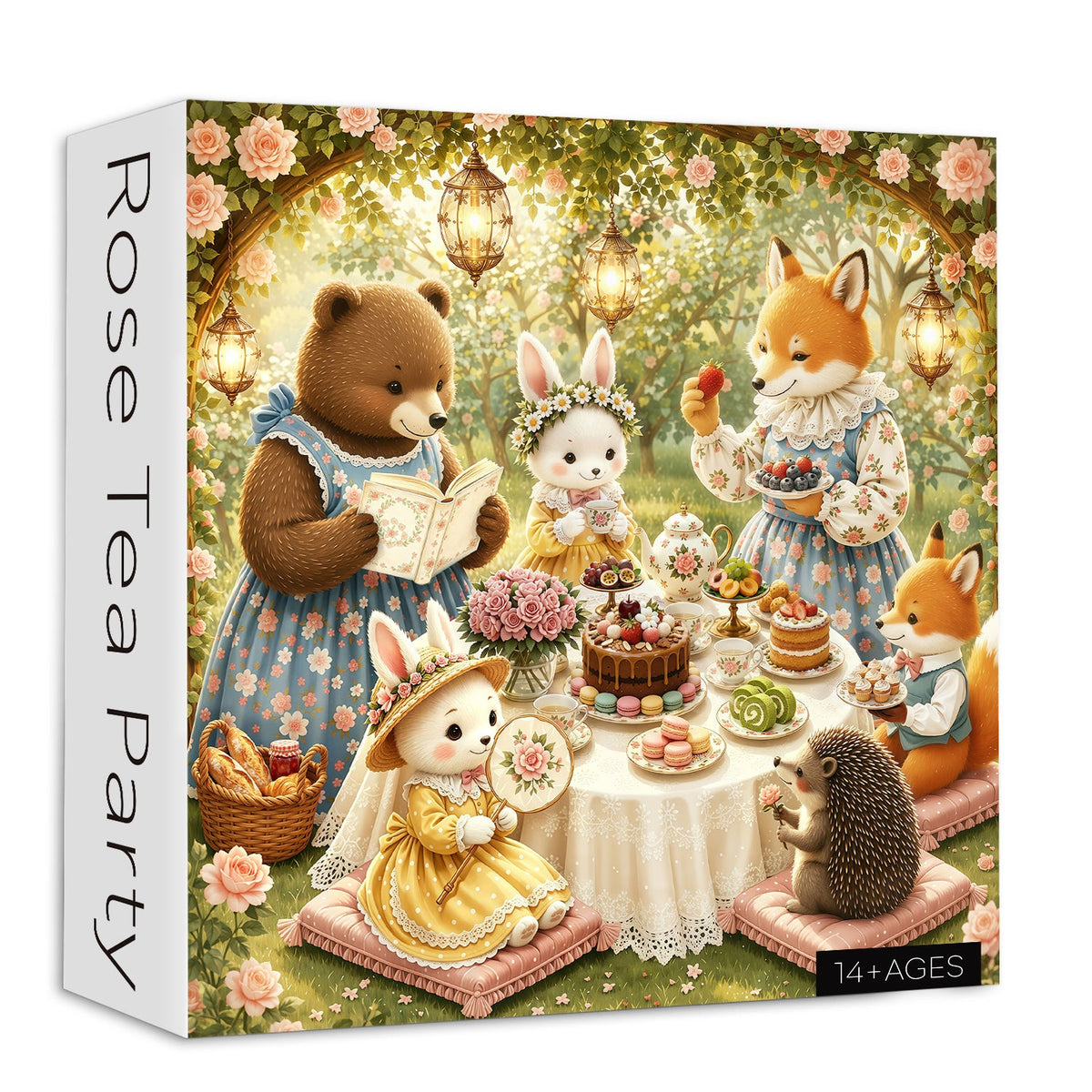 Rose Tea Party Jigsaw Puzzle 1000 Piece