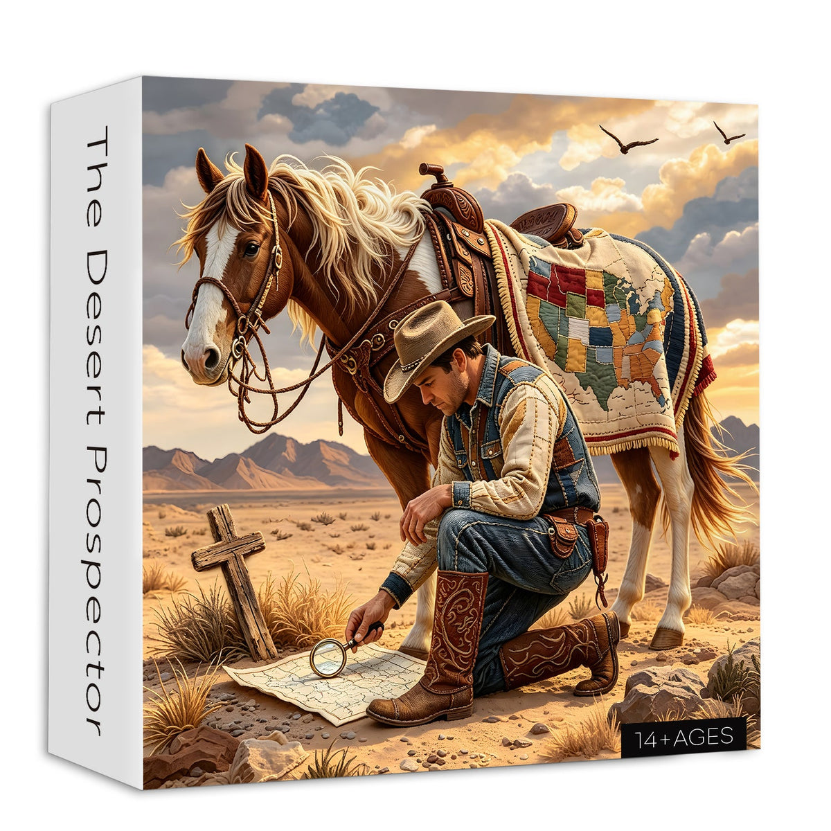 The Desert Prospector Jigsaw Puzzle 1000 Piece