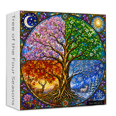 Tree of the Four Seasons Jigsaw Puzzle 1000 Pieces