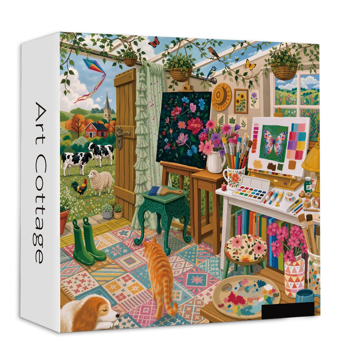 Art Cottage Jigsaw Puzzle 1000 Piece