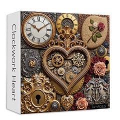 Clockwork Heart Jigsaw Puzzle 1000 Piece