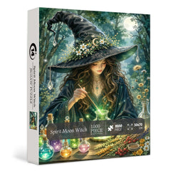 Spirit Moon Witch Jigsaw Puzzle 1000 Piece