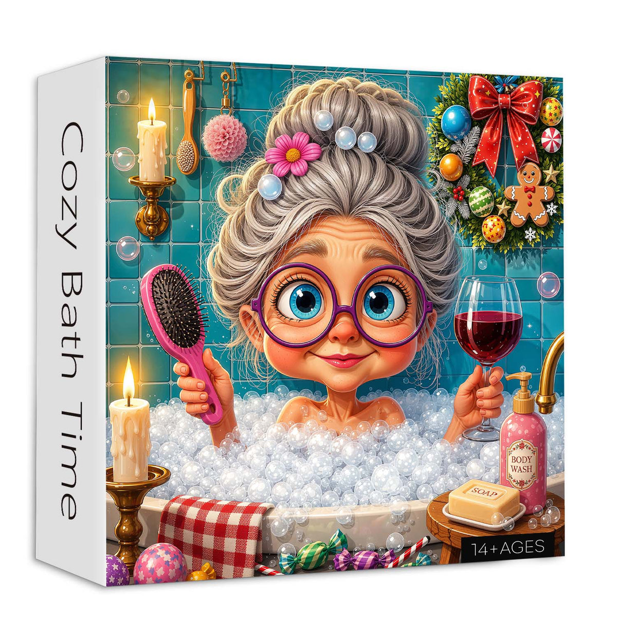 Cozy Bath Time Jigsaw Puzzle 1000 Piece