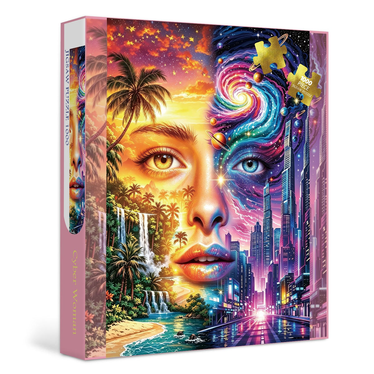 Cyber Woman Jigsaw Puzzle 1000 Pieces