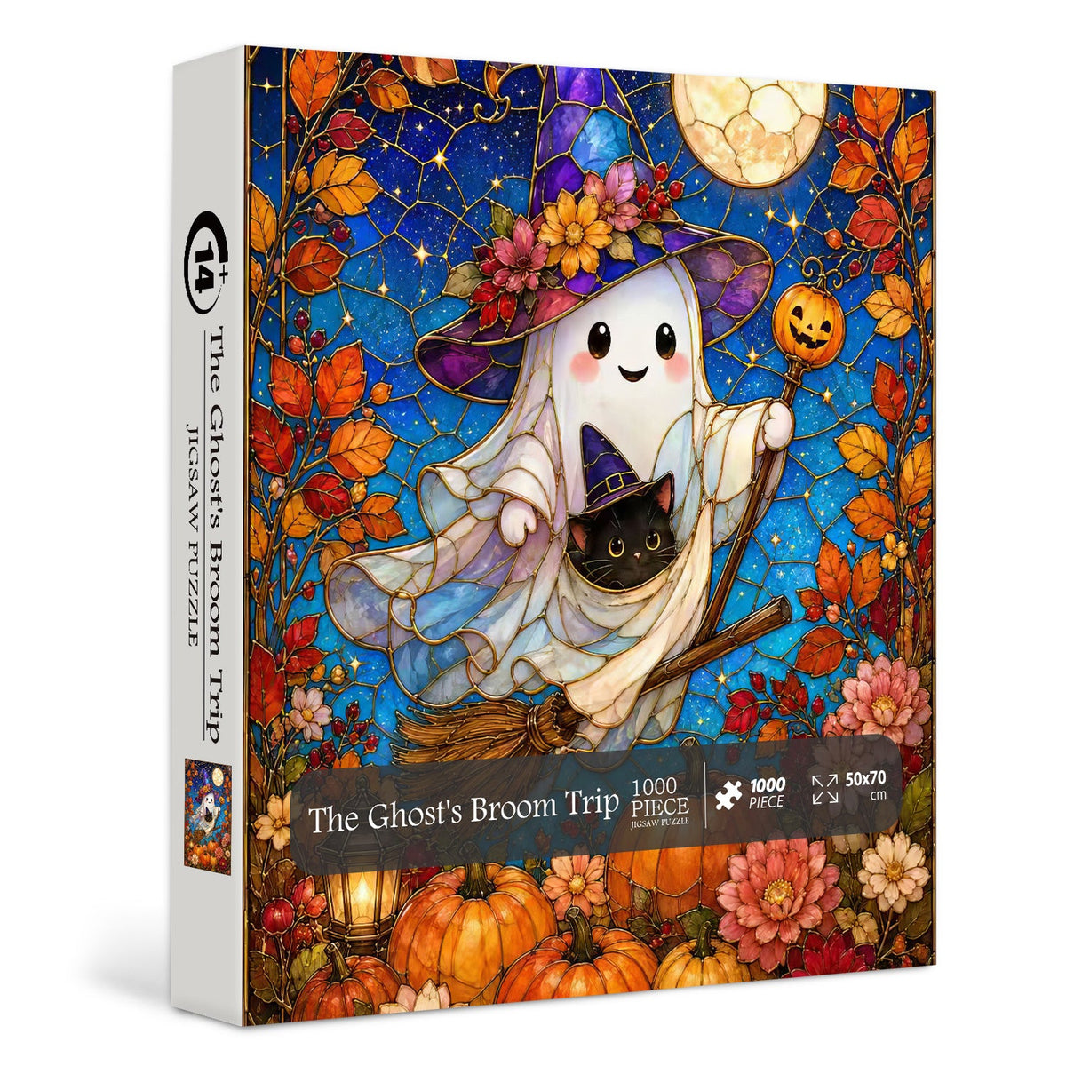 The Ghost's Broom Trip Jigsaw Puzzle 1000 Pieces