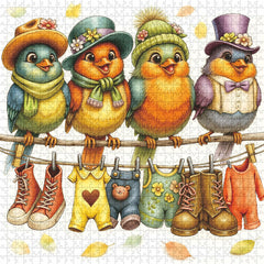 Bird Dress Up Day Jigsaw Puzzle 1000 Pieces