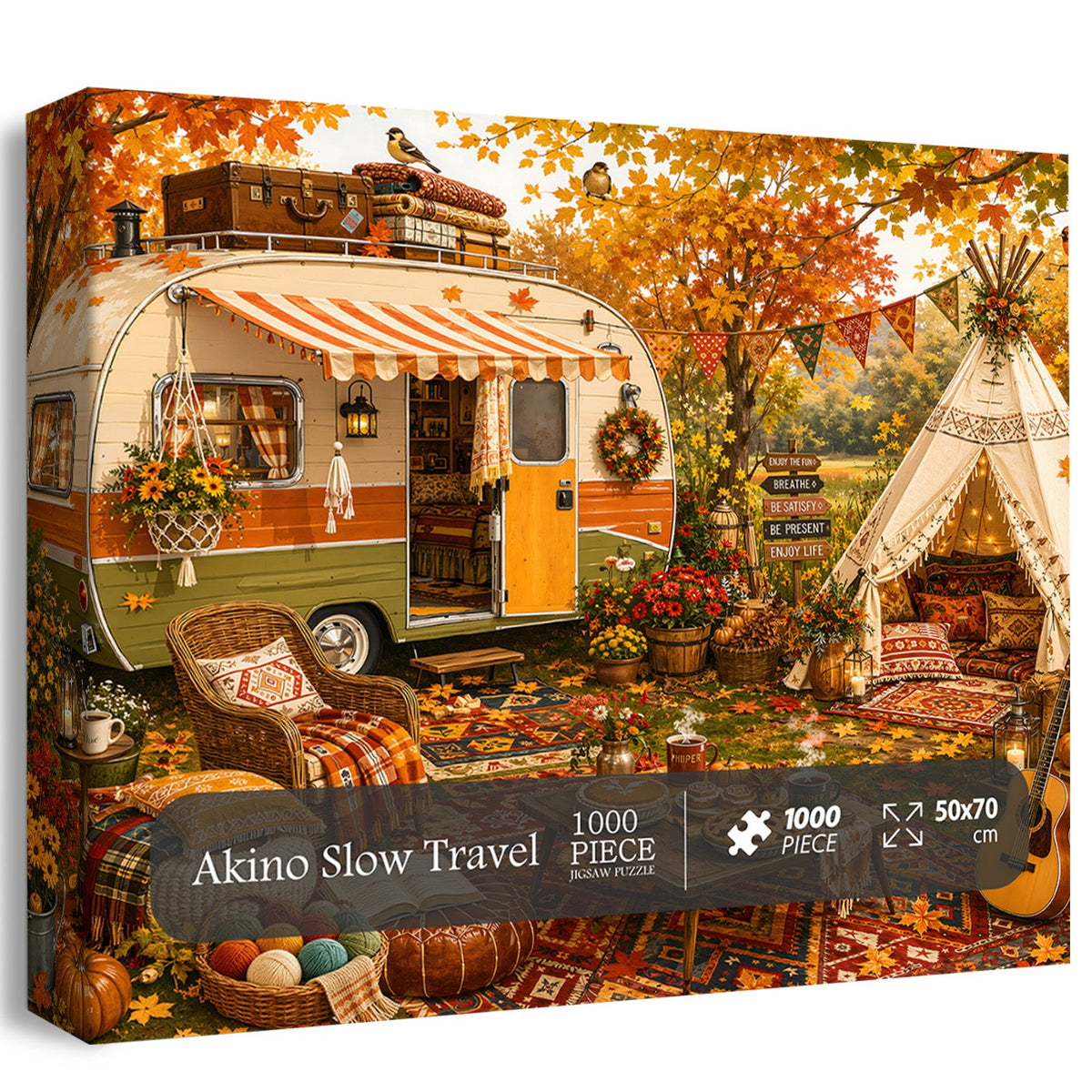 Akino Slow Travel Jigsaw Puzzle 1000 Pieces