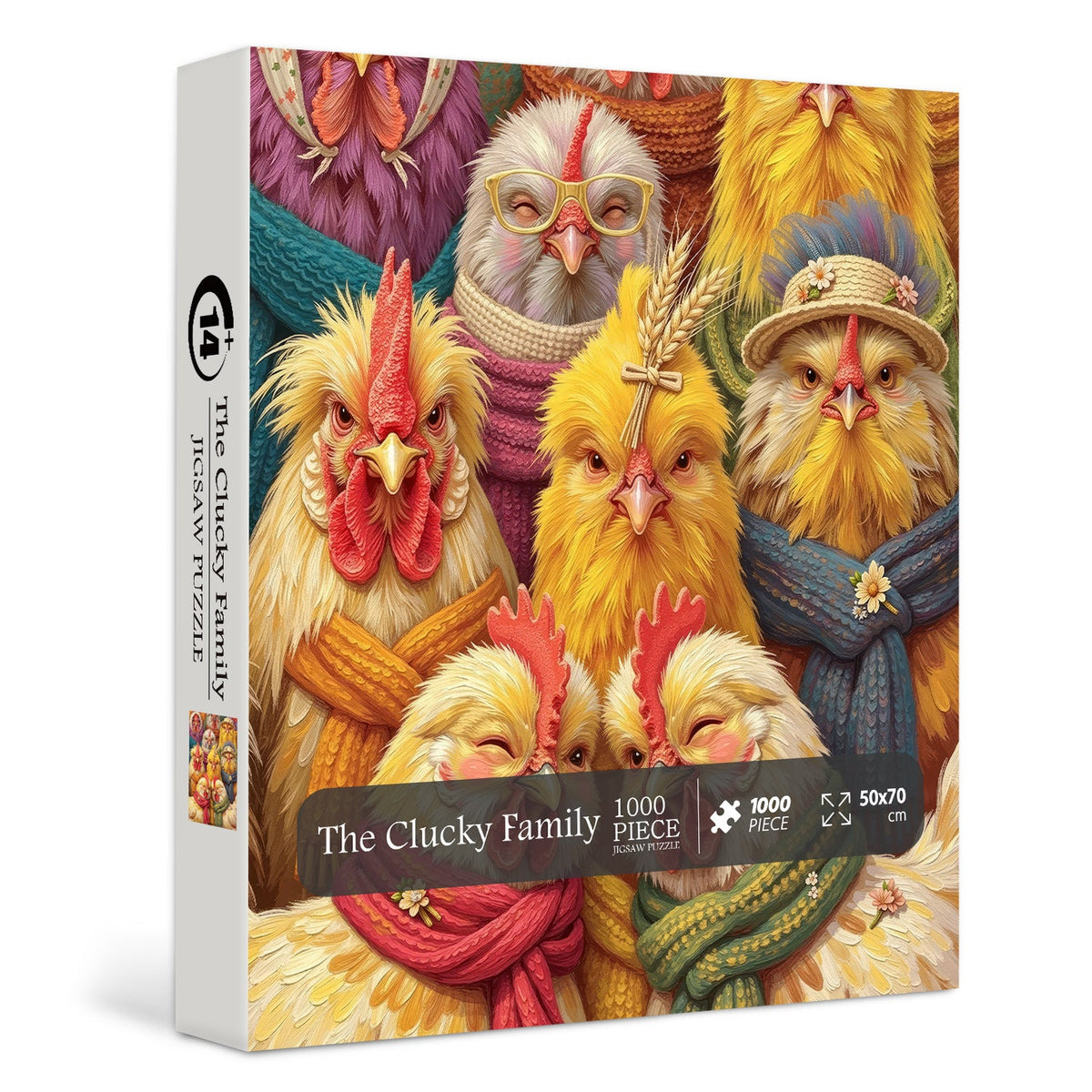 The Clucky Family  Jigsaw Puzzle 1000 Piece