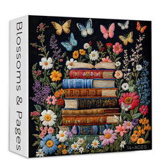 Blüten &amp; Seiten Puzzle 1000 Teile