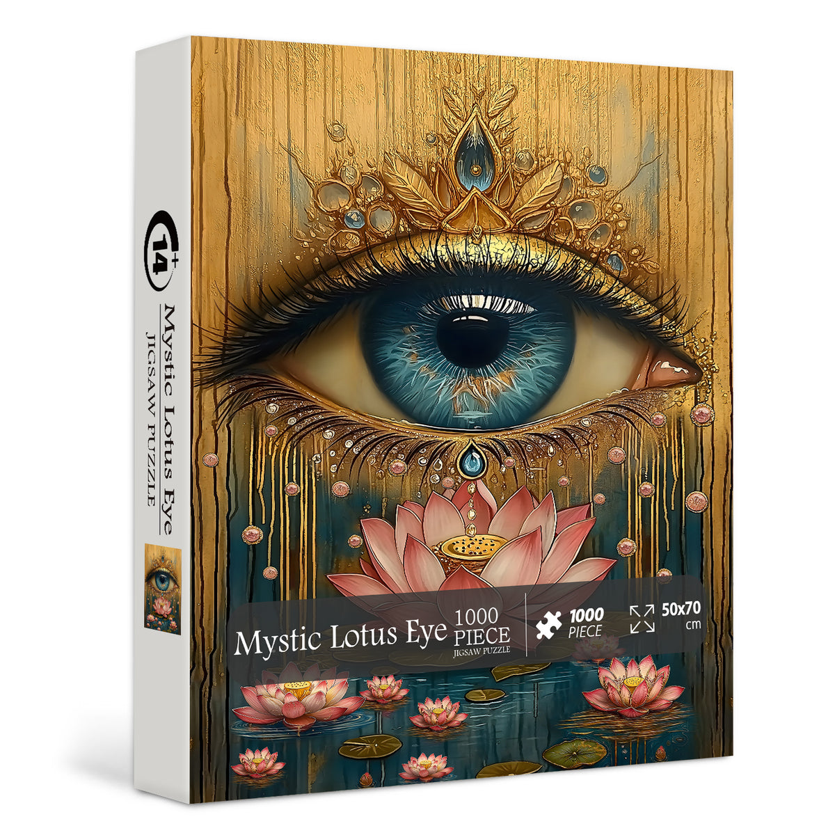 Puzzle de 1000 pièces Oeil de Lotus Mystique