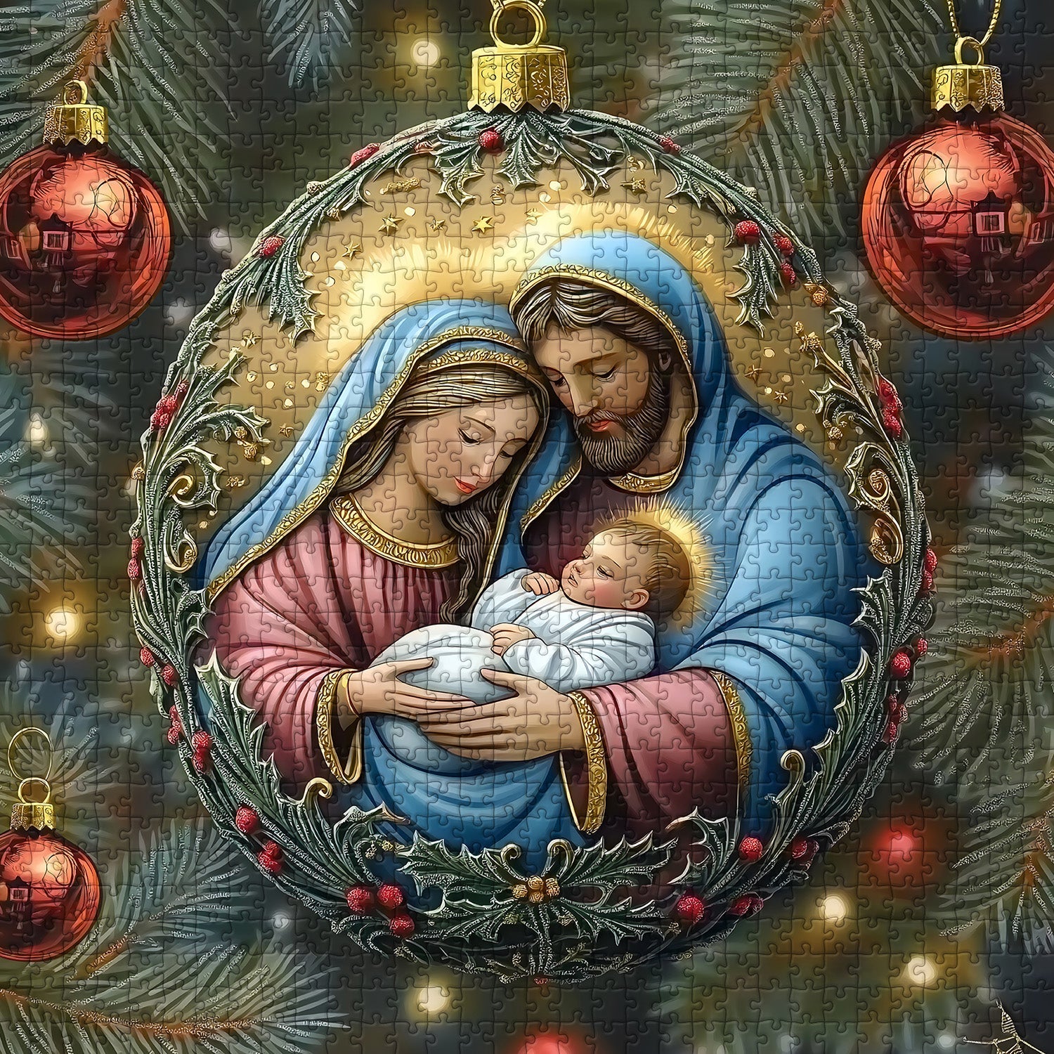 Christ is Bom Jigsaw Puzzle 1000 Pieces