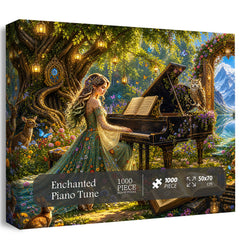 Enchanted Piano Tune Jigsaw Puzzle 1000 Pieces