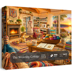 The Weaving Cottage Jigsaw Puzzle 1000 Piece