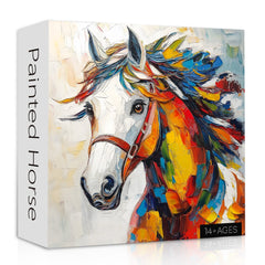 Puzzle „Gemaltes Pferd“ 1000 Teile