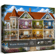 Warm Homestead Jigsaw Puzzle 1000 Piece