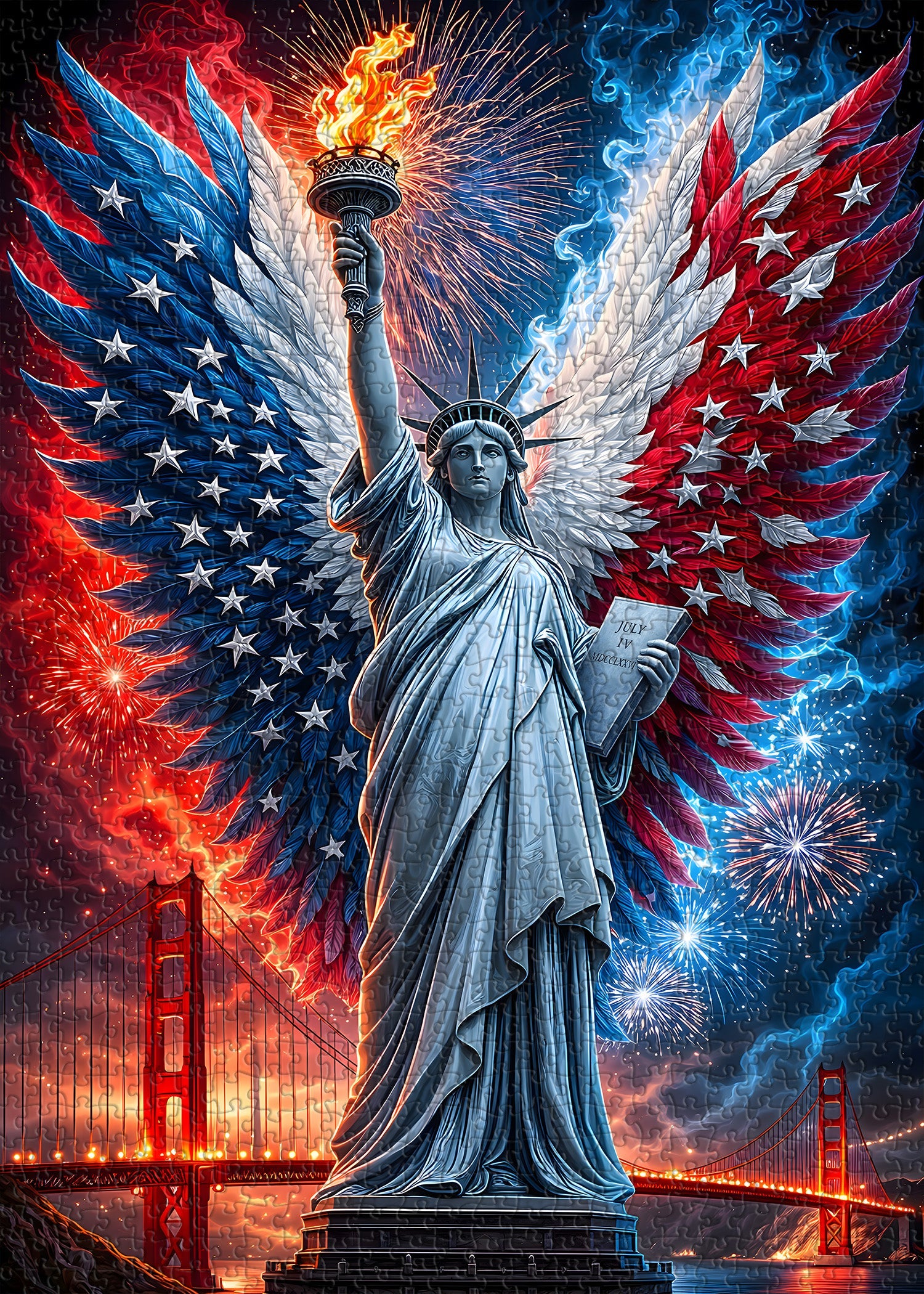 Guardian of Liberty Jigsaw Puzzle 1000 Pieces