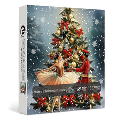 Starry Christmas Dance Jigsaw Puzzle 1000 Pieces
