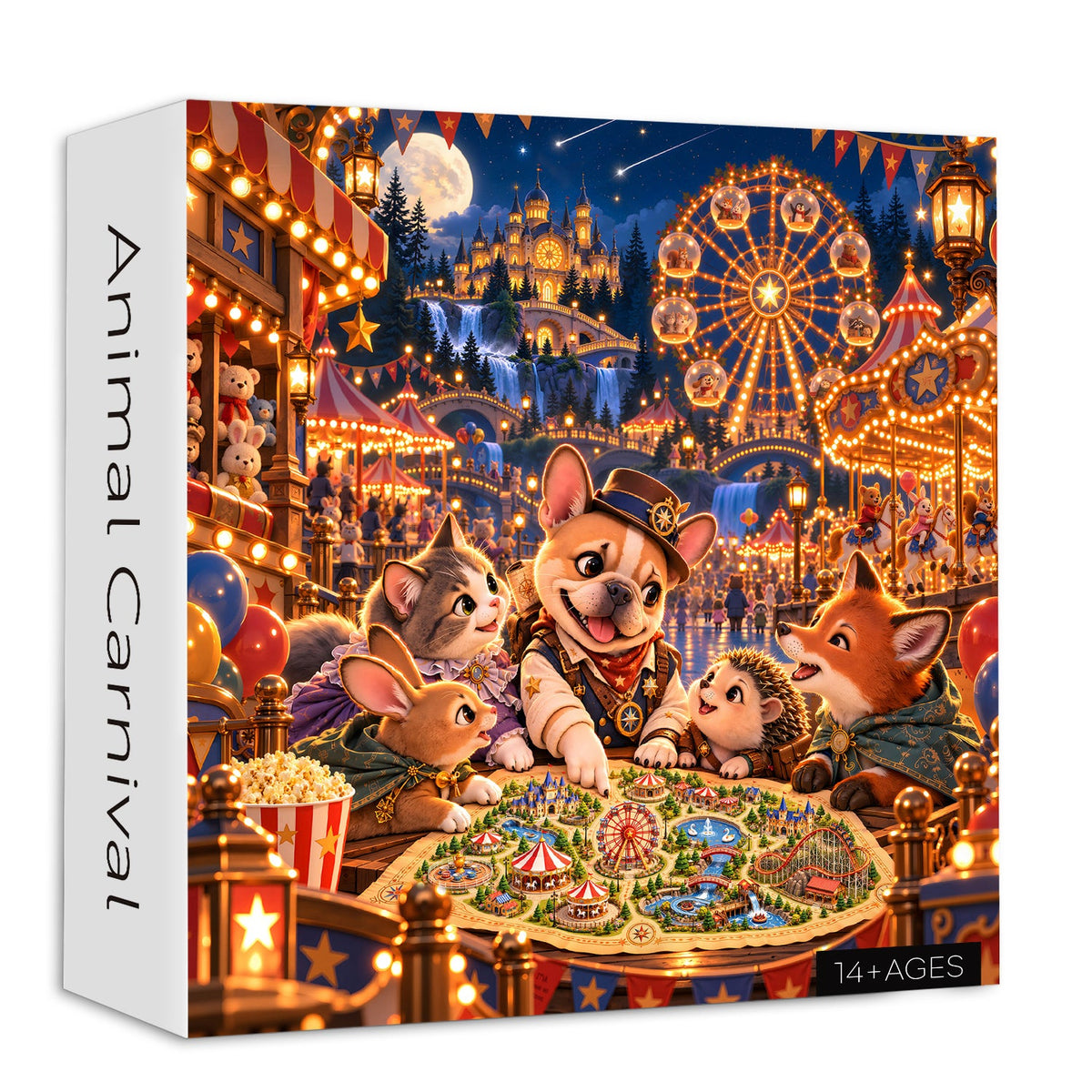 Animal Carnival Jigsaw Puzzle 1000 Pieces