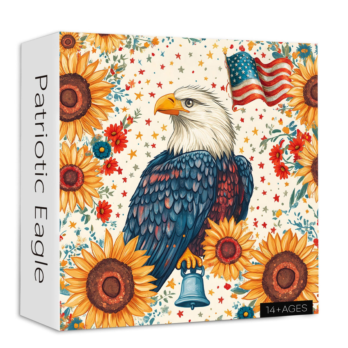 Patriotic Eagle Jigsaw Puzzle 1000 Pieces