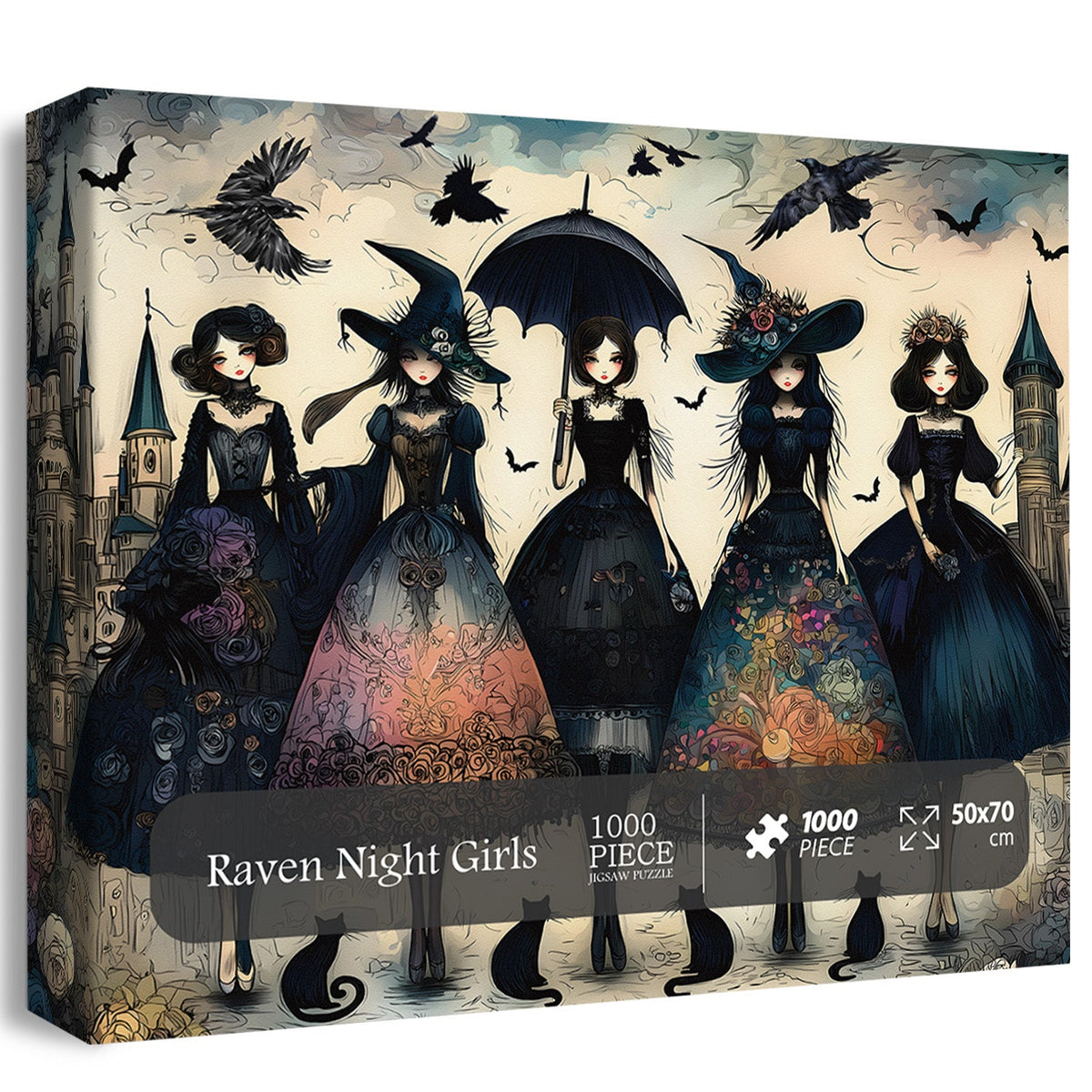 Puzzle 1000 Pièces Midnight Girls