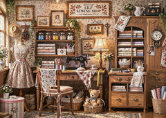 Sewing Nook Jigsaw  Puzzle 1000 Piece